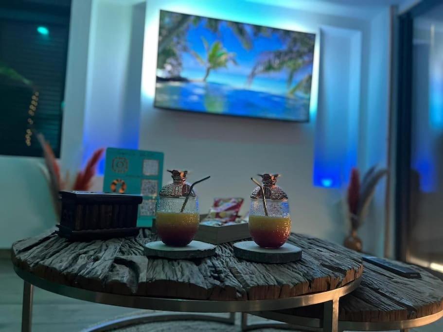 Escape Zen Oasis Tropicale & Spa Privatif 伦海滩 外观 照片